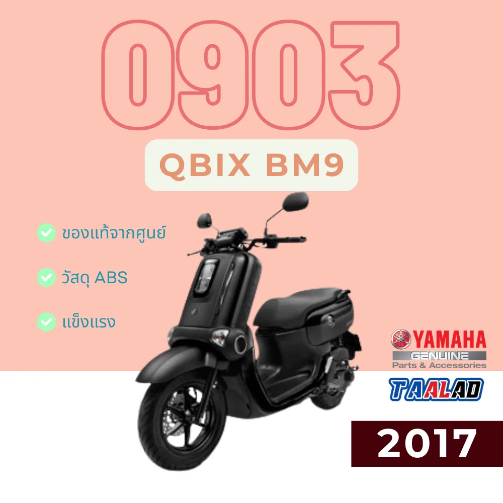 ชุดสี QBIX BM9 2017 สีดำ