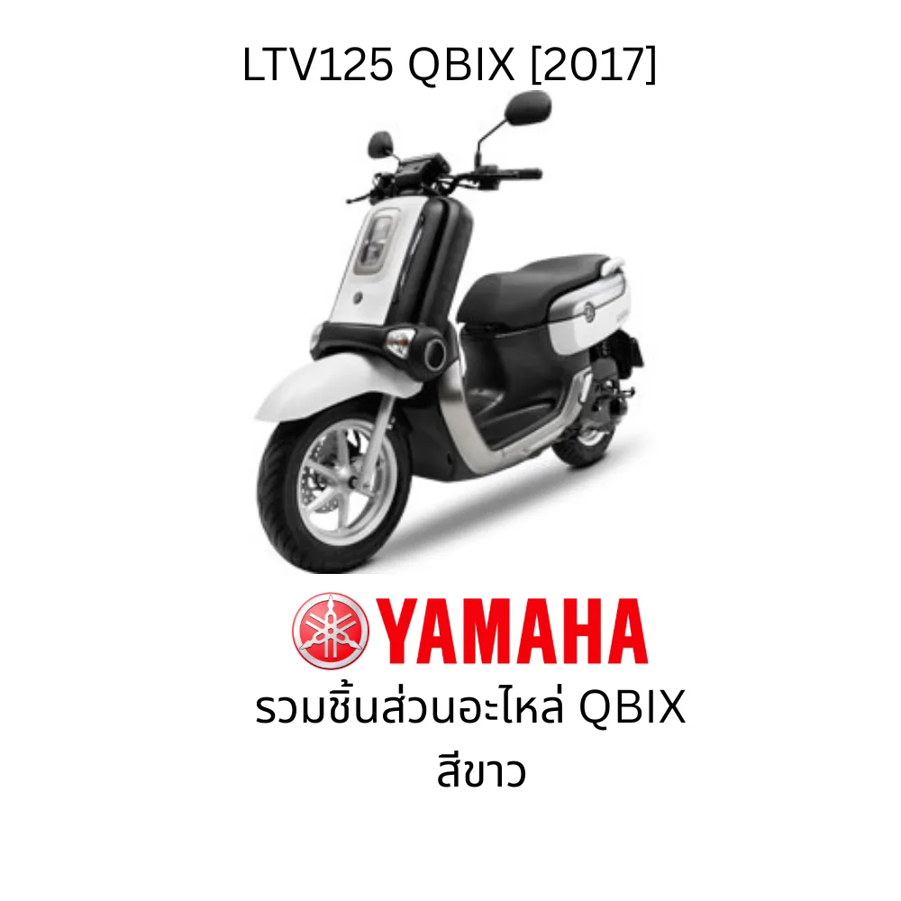 ชุดสี QBIX BM9 2017 สีขาว