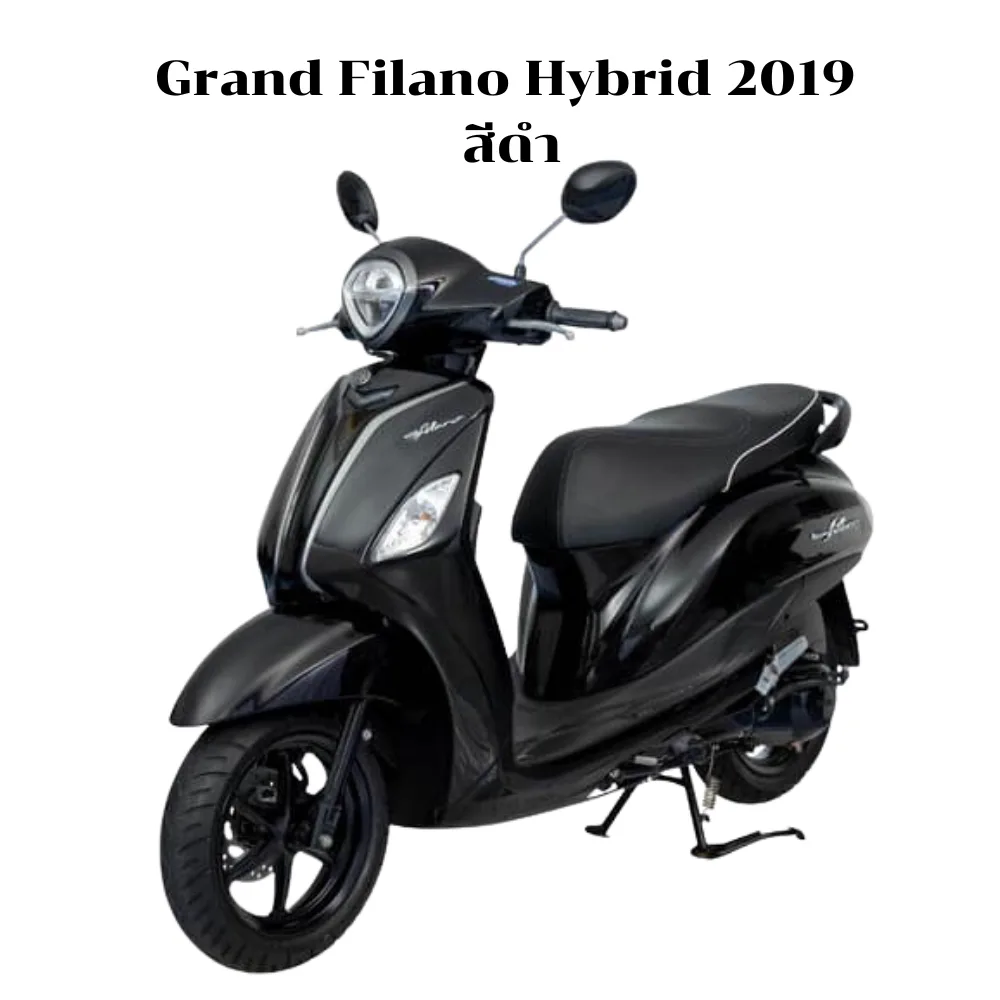 ชุดสี Grand Filano Hybrid 2019  สีดำ
