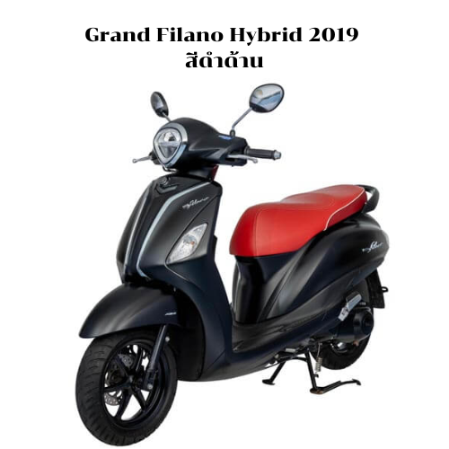 ชุดสี Grand Filano Hybrid 2019 สีดำ