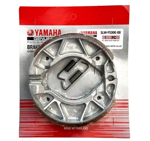 ผ้าเบรคหลัง Mio Fino Nouvo Spark115i Finn Spark-nano Spark135 Filano Fiore GT125 TTX Aerox ของแท้YAMAHA