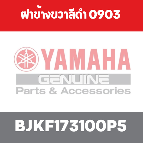 ฝาข้างขวาสีดำ 0903