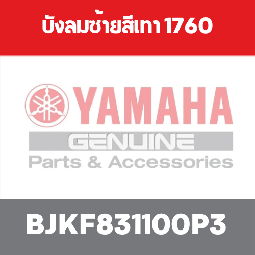 บังลมซ้ายสีเทา 1760