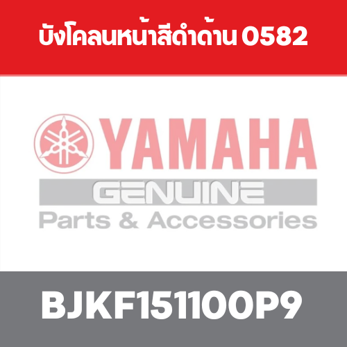 บังโคลนหน้าสีดำด้าน 0582