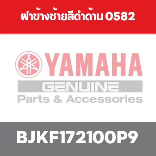 ฝาข้างซ้ายสีดำด้าน 0582