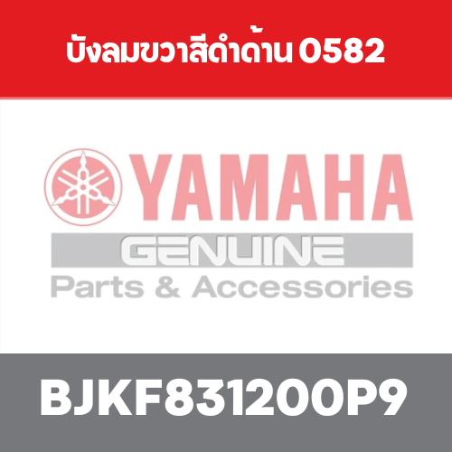 บังลมขวาสีดำด้าน 0582