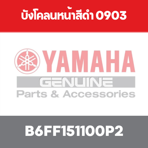 บังโคลนหน้าสีดำ 0903