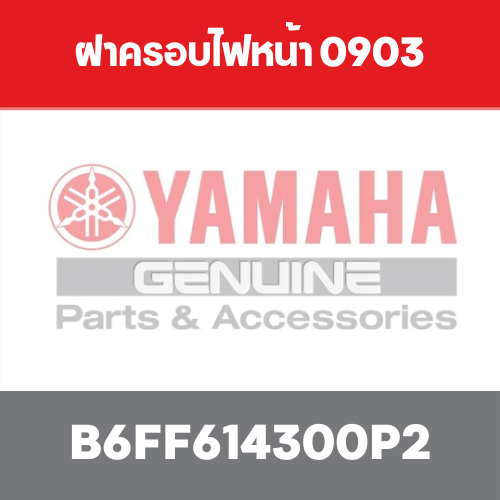 ฝาครอบไฟหน้าสีดำ 0903