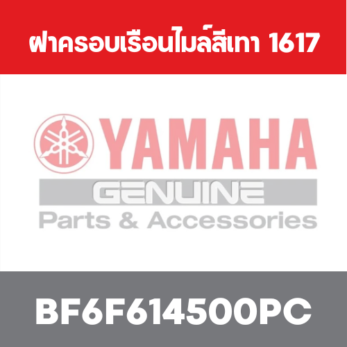 ฝาครอบเรือนไมล์สีเทา  1617