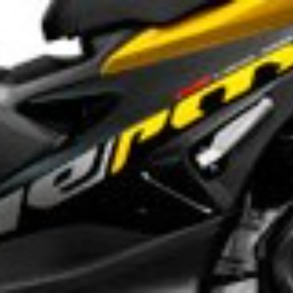 สติ้กเกอร์ข้างซ้ายล่าง AEROX สีเหลืองดำ 2018