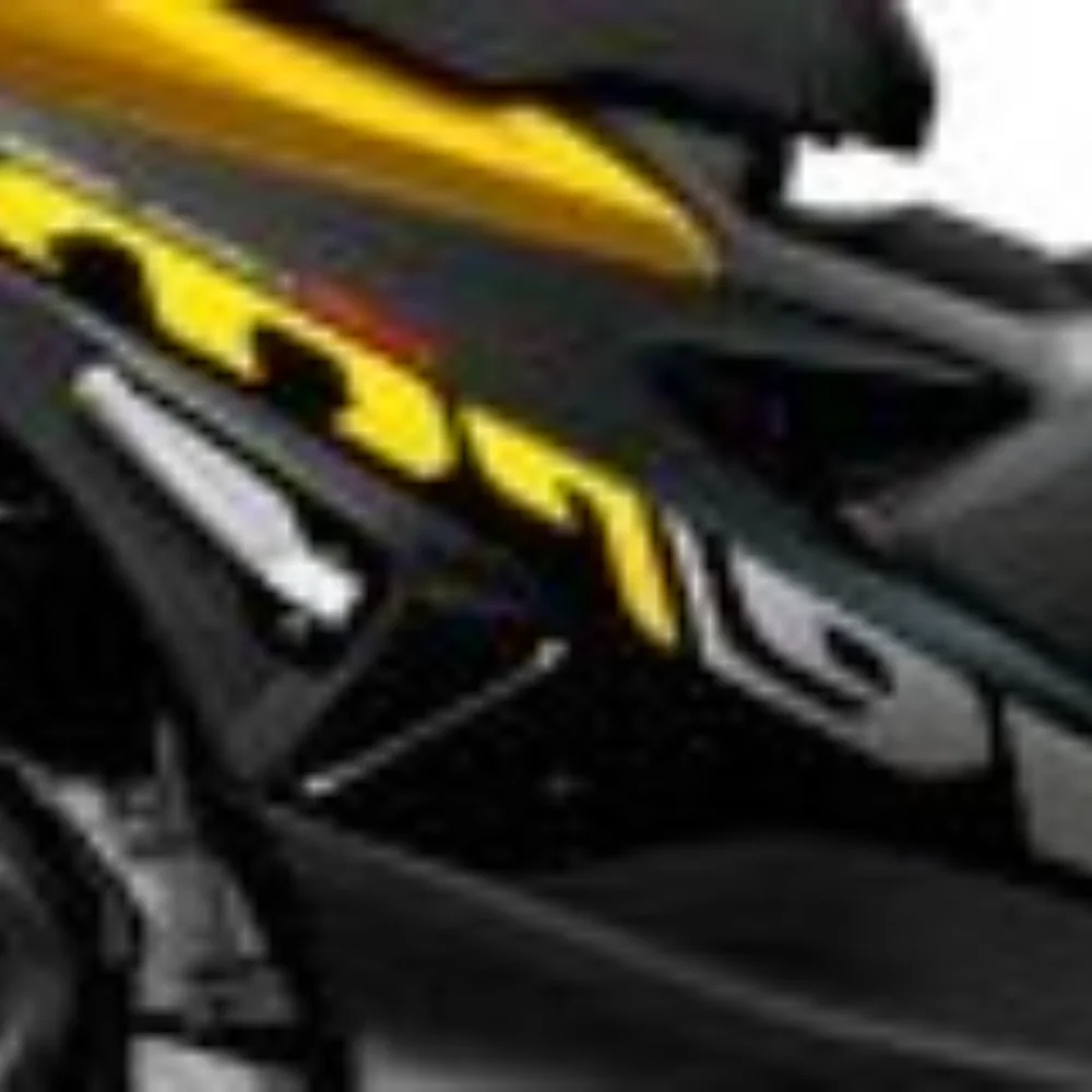 สติ้กเกอร์ข้างขวาล่าง AEROX สีเหลืองดำ 2018