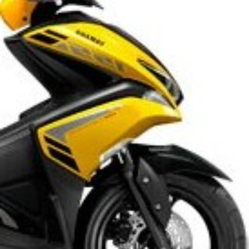 สติ้กเกอร์ข้างขวาหน้า AEROX สีเหลืองดำ 2018